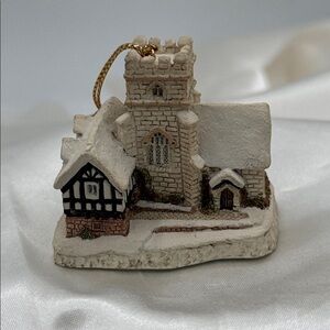 David Winter Cottages Christmas Ornament; A Christmas Carol.